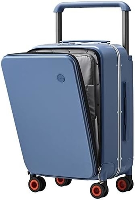 Gepäck mit breitem Handgriff Luxus-Design Rolling Reisetasche PC Hardside mit Aluminiumrahmen Hohlspinnerräder,