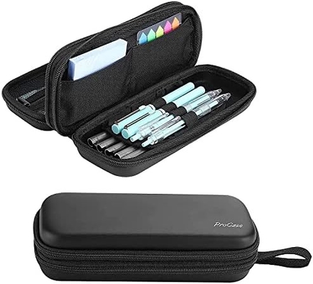 ProCase Stiftkasten, 2-Schicht-EVA Reißverschluss-Stift-Box Tasche Großkapazität Schreibwaren-Speicher-Organisator für die Schule