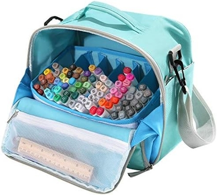 Aufbewahrung Tote-Tasche für Marker-Stifte Pinsel Bleistifte Bücher Kunsthandwerk Vorräte Werkzeuge Kosmetik, bis zu 130 Stifte