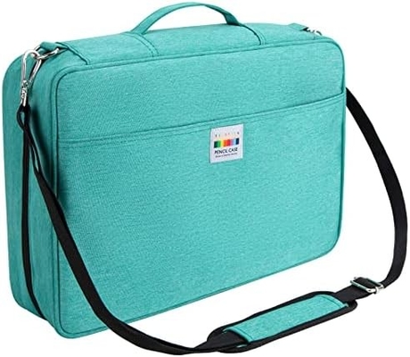 300 Schlitze Farbstiftkasten - Stiftkasten-Organisator mit Handy Wrap &amp; Zipper, Mehrschichthalter für Prismacolor Farbstift