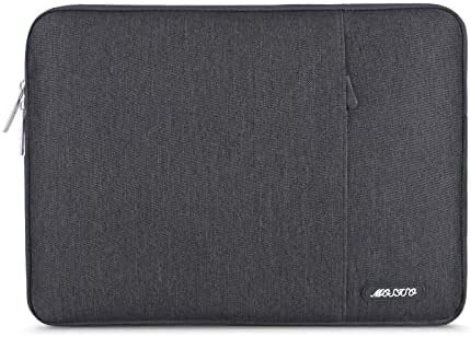 Handtasche für Laptops kompatibel mit MacBook Air 13 M3 A3113 M2 /Pro 13 M2 M1,Polyester Vertikalkoffer mit Tasche, Grau