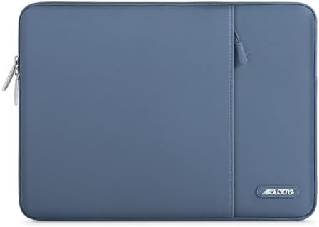 Handtasche für Laptops kompatibel mit MacBook Air 13 M3 A3113 M2 /Pro 13 M2 M1,Polyester Vertikalkoffer mit Tasche, Grau