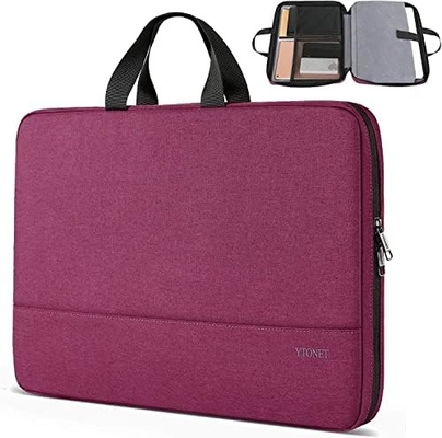 Laptop-Hüllen, 15,6 Zoll TSA Laptop-Tasche Laptop-Hülle wasserdichtes Computer-Hüllen Laptop-Tragehäuse