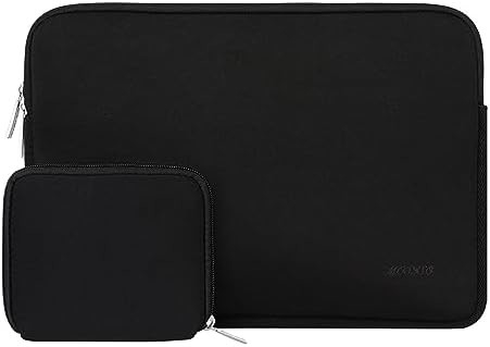 Laptop-Hülle Kompatibel mit MacBook Air/Pro, 13 bis 13,3 Zoll Notebook, Neopren-Tasche mit kleinem Gehäuse, Aprikosen