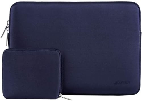 Laptop-Hülle Kompatibel mit MacBook Air/Pro, 13 bis 13,3 Zoll Notebook, Neopren-Tasche mit kleinem Gehäuse, Aprikosen