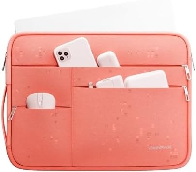 Geeignet für MacBook Pro 13-14 Zoll, recyceltes PET Laptop mit Handgriff und Zubehörtasche