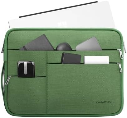 Geeignet für MacBook Pro 13-14 Zoll, recyceltes PET Laptop mit Handgriff und Zubehörtasche
