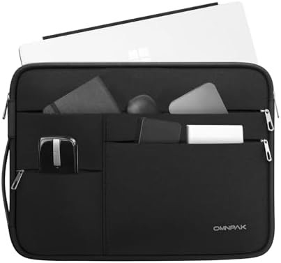 Geeignet für MacBook Pro 13-14 Zoll, recyceltes PET Laptop mit Handgriff und Zubehörtasche