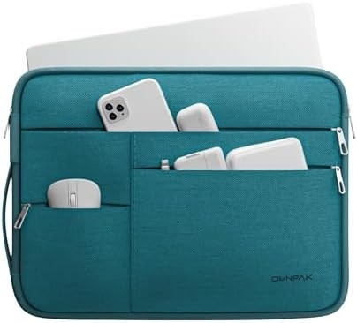 Geeignet für MacBook Pro 13-14 Zoll, recyceltes PET Laptop mit Handgriff und Zubehörtasche