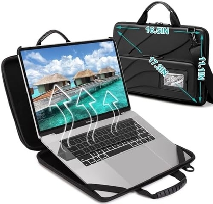 BUG 14.2-15.6 Zoll Laptop-Gehäuse Hartschalen, Schutzhülle für Laptop mit Halt für Wärmeabbau