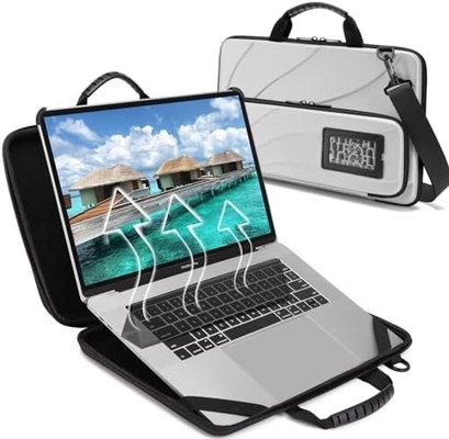 BUG 14.2-15.6 Zoll Laptop-Gehäuse Hartschalen, Schutzhülle für Laptop mit Halt für Wärmeabbau