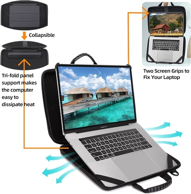 BUG 14.2-15.6 Zoll Laptop-Gehäuse Hartschalen, Schutzhülle für Laptop mit Halt für Wärmeabbau