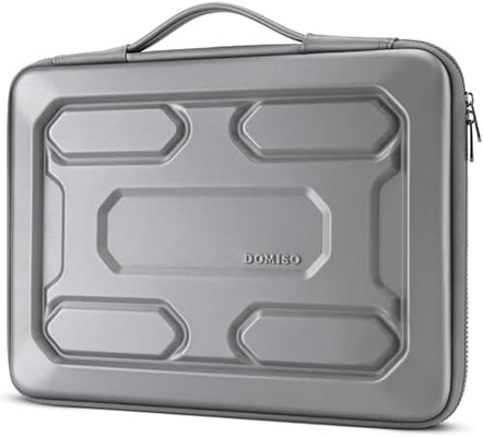 13.3-Zoll-Laptop-Gehäuse mit Griff Stoßdichte Computertasche Wasserdichte EVA-Schutzkoffer 13- 13,3-Zoll-Laptop
