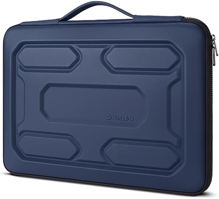 13.3-Zoll-Laptop-Gehäuse mit Griff Stoßdichte Computertasche Wasserdichte EVA-Schutzkoffer 13- 13,3-Zoll-Laptop