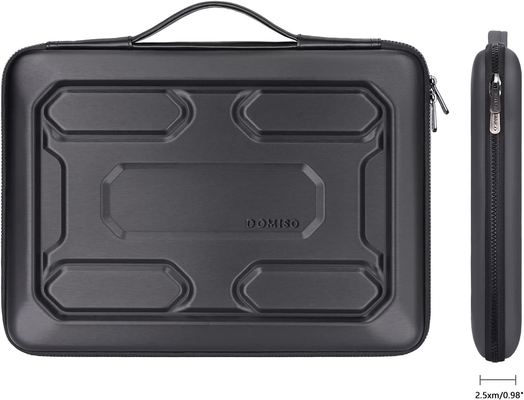 13.3-Zoll-Laptop-Gehäuse mit Griff Stoßdichte Computertasche Wasserdichte EVA-Schutzkoffer 13- 13,3-Zoll-Laptop