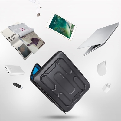 13.3-Zoll-Laptop-Gehäuse mit Griff Stoßdichte Computertasche Wasserdichte EVA-Schutzkoffer 13- 13,3-Zoll-Laptop