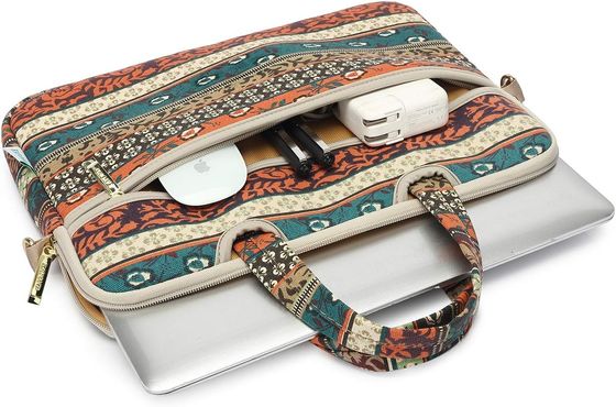 Laptop-Tasche für 12,5 bis 14 Zoll-Laptops mit gepolstertem Innenteppich und mehreren Transportmöglichkeiten