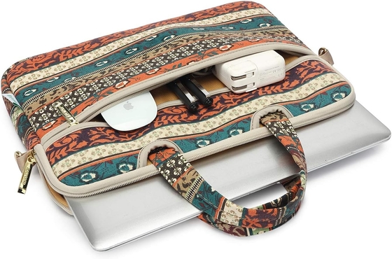 Red Bohemia Patten Wasserdicht Laptop Schulter Messenger Tasche Fall Hülle für 12 Zoll 13,3 Zoll Laptop