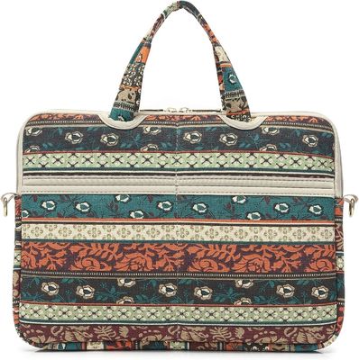 Laptop-Tasche für 12,5 bis 14 Zoll-Laptops mit gepolstertem Innenteppich und mehreren Transportmöglichkeiten