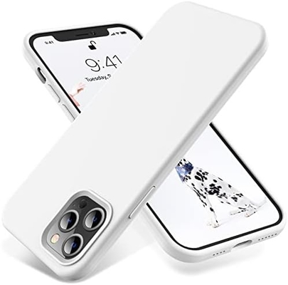 iPhone 12 Pro Max Gehäuse, Schutz militärischer Qualität, Stoßfest Silikon, Fingerabdruck- und Rutschsicherung, Telefongehäuse