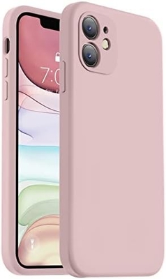 Kompatibel mit iPhone 11 Gehäuse, verbessertes flüssiges Silikon mit quadratischen Kanten