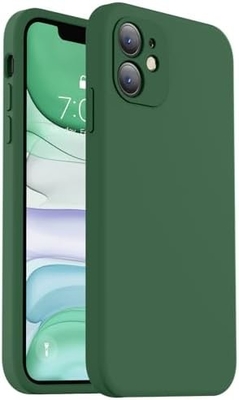 Kompatibel mit iPhone 11 Gehäuse, verbessertes flüssiges Silikon mit quadratischen Kanten