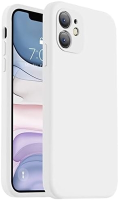 Kompatibel mit iPhone 11 Gehäuse, verbessertes flüssiges Silikon mit quadratischen Kanten