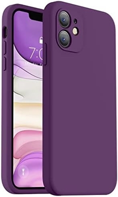 Kompatibel mit iPhone 11 Gehäuse, verbessertes flüssiges Silikon mit quadratischen Kanten
