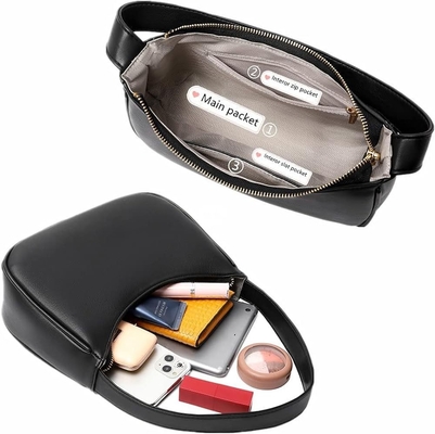 Schultertaschen für Frauen, niedliche Hobo Tote Handtasche Mini-Clutch Tasche mit Reißverschluss