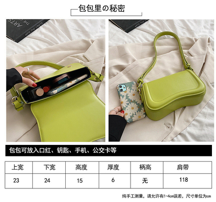 Kleine Schultertasche für Frauen Trendy Crossbody Handtasche Wasserdichte Leder Handtaschen Kupplung Tote Designer Taschen