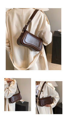 Kleine Schultertasche für Frauen Trendy Crossbody Handtasche Wasserdichte Leder Handtaschen Kupplung Tote Designer Taschen