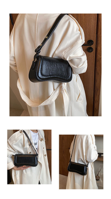Kleine Schultertasche für Frauen Trendy Crossbody Handtasche Wasserdichte Leder Handtaschen Kupplung Tote Designer Taschen