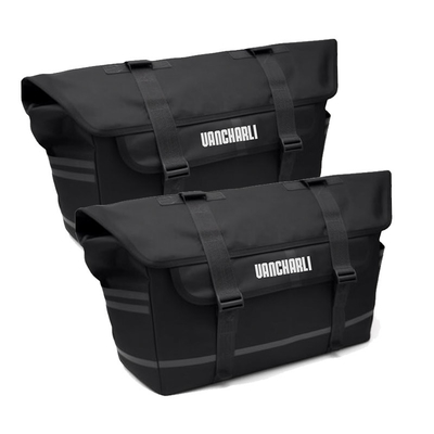 Custom Bike Bags Double Pannier Schultertaschen mit großer Kapazität und einem verstellbaren Schultergurt