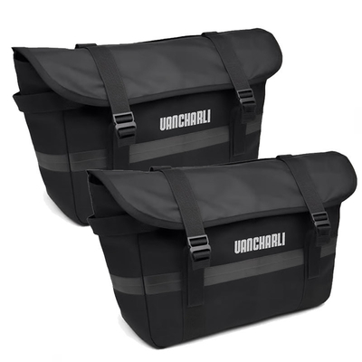 Custom Bike Bags Double Pannier Schultertaschen mit großer Kapazität und einem verstellbaren Schultergurt
