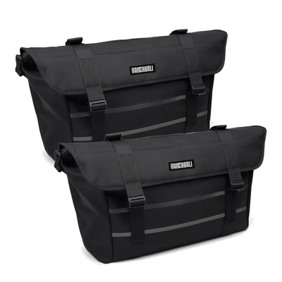 Custom Bike Bags Double Pannier Schultertaschen mit großer Kapazität und einem verstellbaren Schultergurt