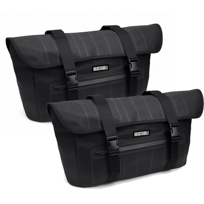 Custom Bike Bags Double Pannier Schultertaschen mit großer Kapazität und einem verstellbaren Schultergurt