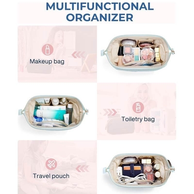 Puffy Cosmetic Pouch Kosmetische Tasche aus Puffy Material, das so weich wie langlebig ist