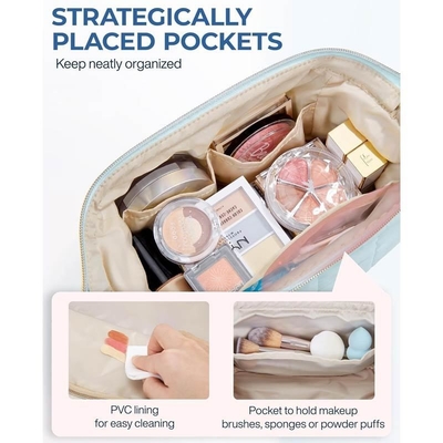 Puffy Cosmetic Pouch Kosmetische Tasche aus Puffy Material, das so weich wie langlebig ist