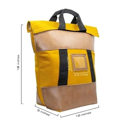 Feuerbeständige Kuriertasche   Made on Order Mit der Tuff-Leder-Ausstattung, quadratischem Boden, langlebigen Schwebgehänder und eingebauten Schloss ist es sicherlich ein geschätztes Produkt in jedem Büro, Postraum oder Lagerhaus!