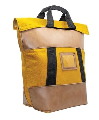 Feuerbeständige Kuriertasche   Made on Order Mit der Tuff-Leder-Ausstattung, quadratischem Boden, langlebigen Schwebgehänder und eingebauten Schloss ist es sicherlich ein geschätztes Produkt in jedem Büro, Postraum oder Lagerhaus!