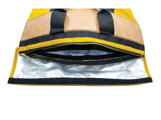 Feuerbeständige Kuriertasche   Made on Order Mit der Tuff-Leder-Ausstattung, quadratischem Boden, langlebigen Schwebgehänder und eingebauten Schloss ist es sicherlich ein geschätztes Produkt in jedem Büro, Postraum oder Lagerhaus!