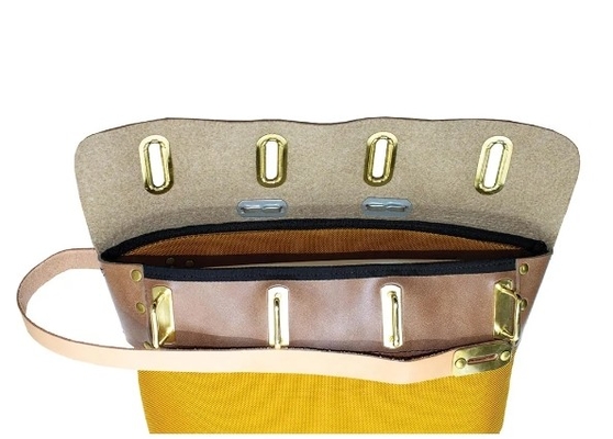 Regulierung Sperrsicherheit Briefkasten mit Griffe mit Griffe ist aus 1350 Denier Ballistic Basket Weave Gold oder 1000 Denier, die wasserdicht sind