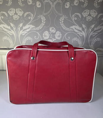 Coca-Cola red vinyl cooler bag Swedish promo