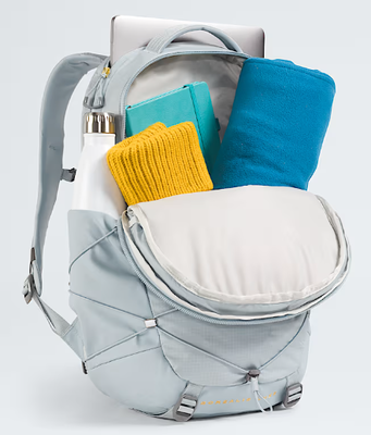 Waterproof Backpack Bag Designed with Soft Touch Chemise Fabric and Articulated Shoulder Straps for Comfortable Carrying