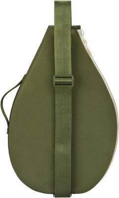 Neopren gepolsterter Tennis-Raketen-Taschen-Schutz mit Tasche. Soft-Sleeve-Design, 2 Abteilungen, passt zum Tennis, Squash, Badminton-Raketen, Einzel-Schulter- oder Crossbody-Tragen