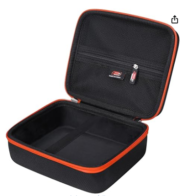 Harte EVA-Tragetasche kompatibel mit TROIZO/JUFINX Druckluftreiniger 150000 U/min Elektrischer Luftreiniger, tragbare Reiseaufbewahrungsbox Organizer, stoßfest (nur Hülle)
