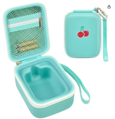 Passend für Bitzee Interactive Digital Pet. Batterie Tasche und abnehmbares Handgurt, Verhinderung von Tropfen und Kratzern, Reise- und Geschenklager, nur Box