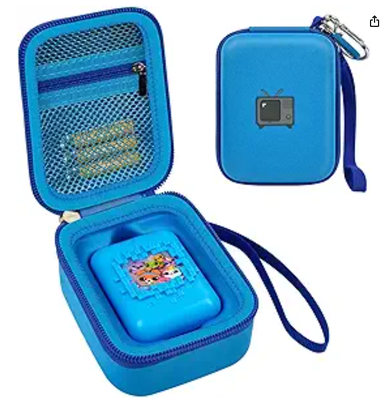 Passend für Bitzee Interactive Digital Pet. Batterie Tasche und abnehmbares Handgurt, Verhinderung von Tropfen und Kratzern, Reise- und Geschenklager, nur Box