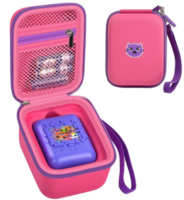 Passend für Bitzee Interactive Digital Pet. Batterie Tasche und abnehmbares Handgurt, Verhinderung von Tropfen und Kratzern, Reise- und Geschenklager, nur Box