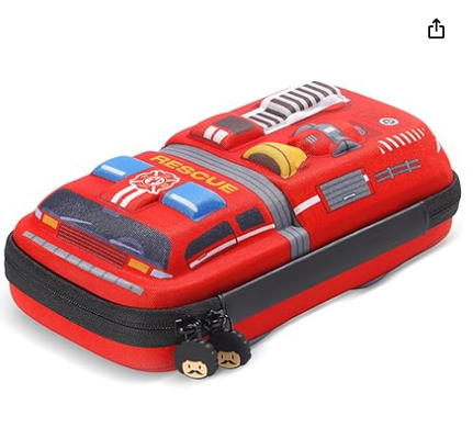 rockpapa Großer Sport-Rennwagen-Bleistiftkasten, Bleistiftetui, Aufbewahrungsbox für Schüler, Jungen, Teenager, Kinder, Mädchen